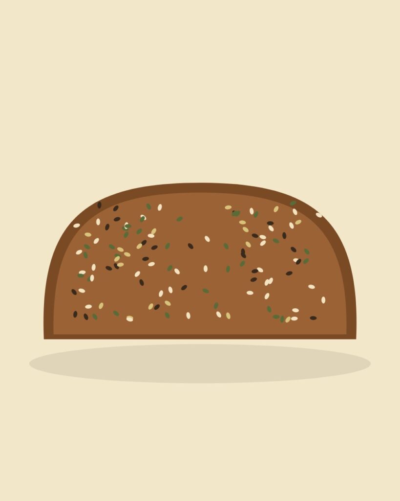 Pan integral de semillas